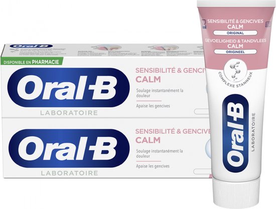 Oral-b Lab Sen&gum Calm Origineel 2x75ml