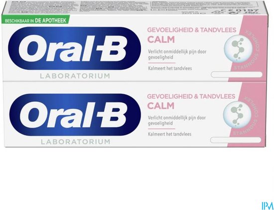 Oral-b Lab Sen&gum Calm Origineel 2x75ml