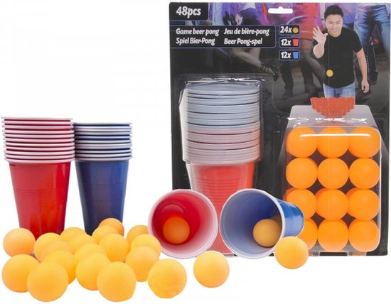 Beer Pong Starterset 48 delig