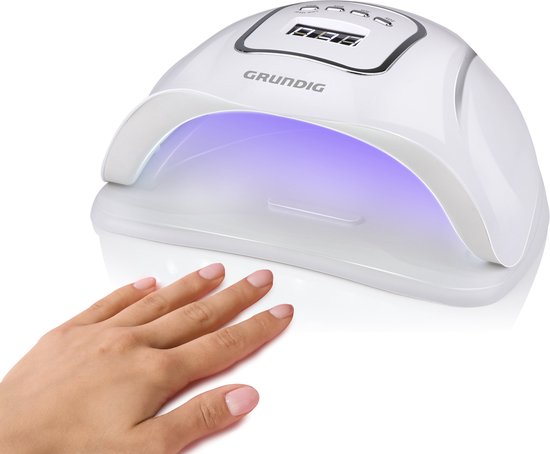 Grundig Nageldroger - 230V - 45 LED - Nageldroger voor Gel Nagellak - Digitaal Display - 4 Standen