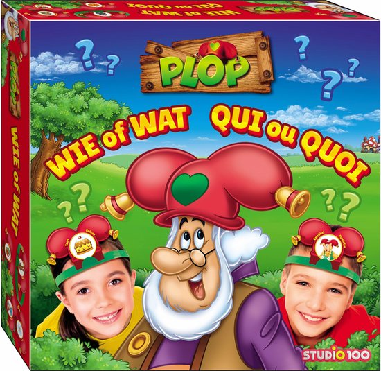 Kabouter Plop actiespel - Wie of Wat