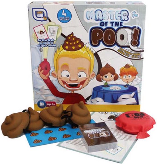 Grafix kaartspel master of the poo 27 cm