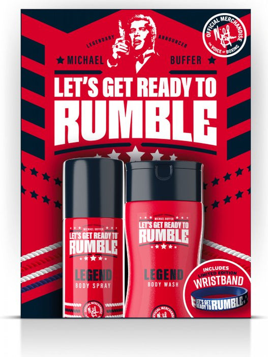 LET'S GET READY TO RUMBLE - Legend - Bodyspray & - Wash + Wristband - Giftset