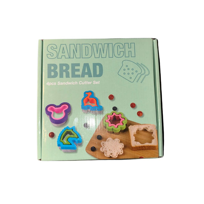 4-delige Sandwich Cutter Set - Leuke Vormpjes voor Kinderen