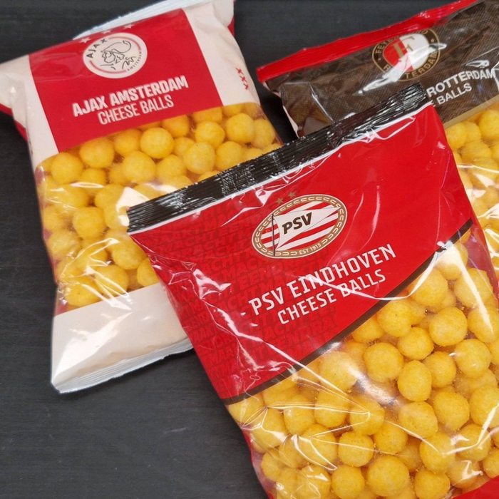 Voetbalclub Cheese Balls (Feyenoord - PSV - Ajax)