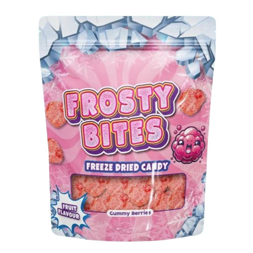 Frosty Bites Freeze Dried Candy Gummy Berries 50G