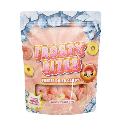 Frosty Bites Freeze dried Candy Peach Ring 50G