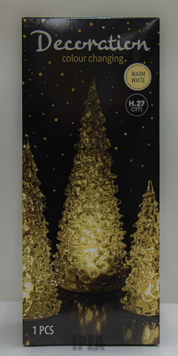 LED Kerstboom – 27 cm – Warm White – Colour Changing