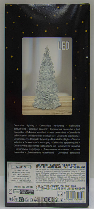 LED Kerstboom – 27 cm – Warm White – Colour Changing