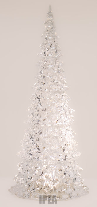 LED Kerstboom – 27 cm – Slow Motion Light – Transparant