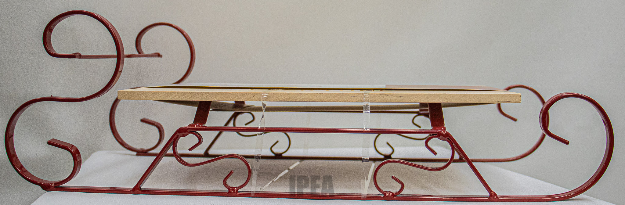 Serveerplank – Slee Design – 46 × 21,5 × 14 cm – Hout & Metaal – Kerst