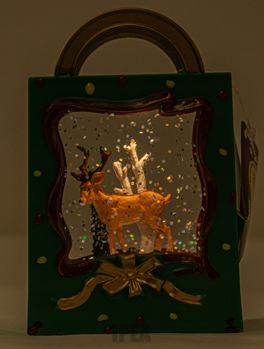 Kadotas – 11 cm – Met LED – Rendier – Warm Wit