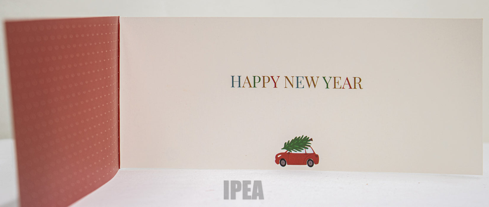 Kerstkaarten Set – 10 Stuks – Holografisch – Merry Christmas