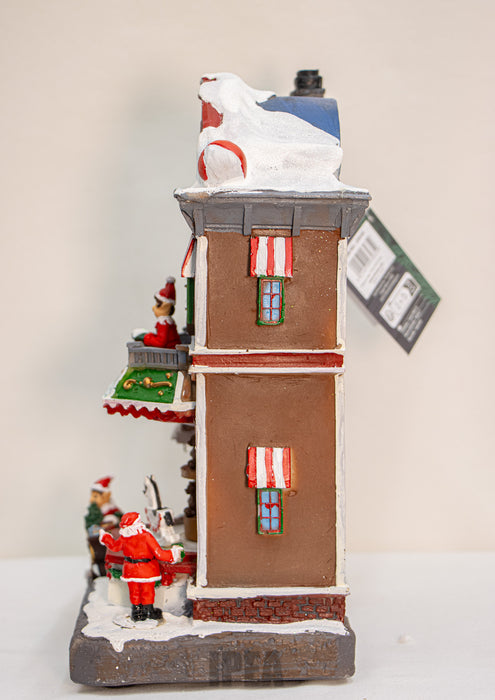 Christmas LED Village – Toy Shop – Licht, Muziek & Beweging (8 Liedjes)