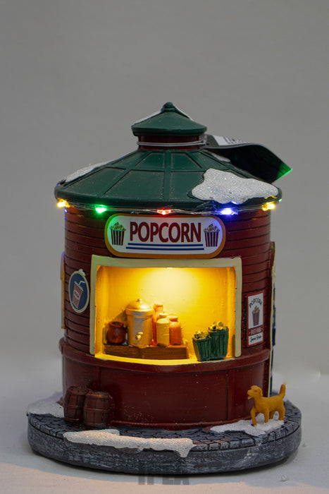 Christmas LED Village – Popcorn Huisje – Warm Licht