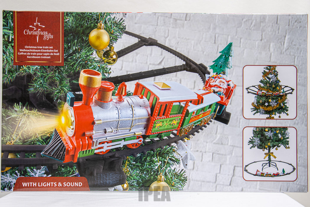 Kerstboom Treinset – 31-delig – Met Licht & Geluid