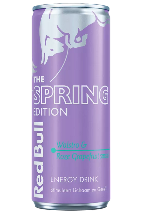 Red Bull Energy Spring Edition Walstro & Roze Grapefruit