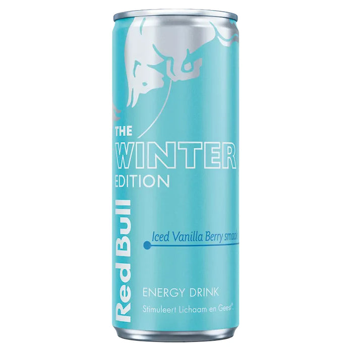 Red Bull Winter Edition Iced Vanille Berry Smaak