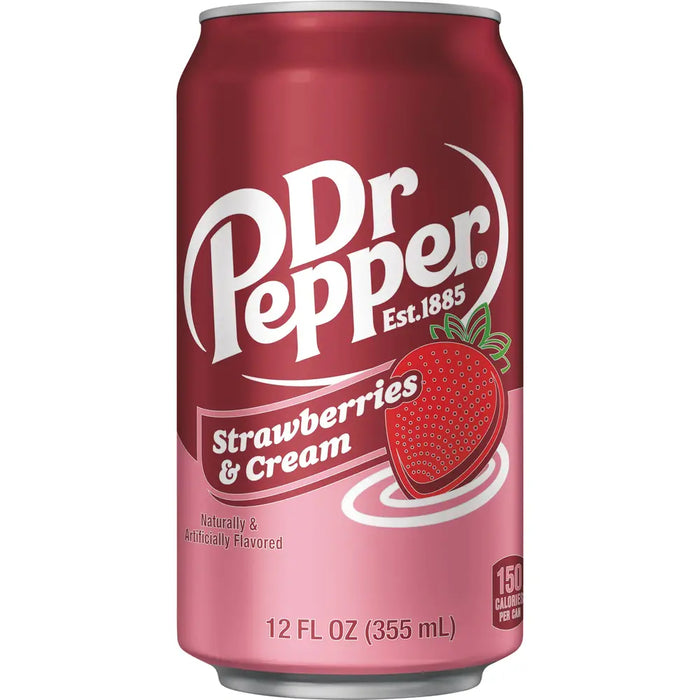 Dr Pepper. Strawberries & Cream