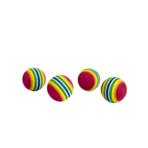 Katten speelballen Ø4,5cm 4pcs